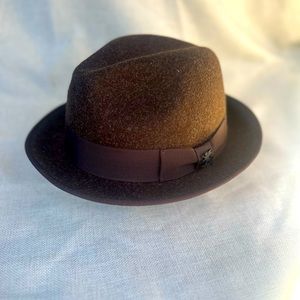 Stacy Adams Upturn Contrast Brim Fedora